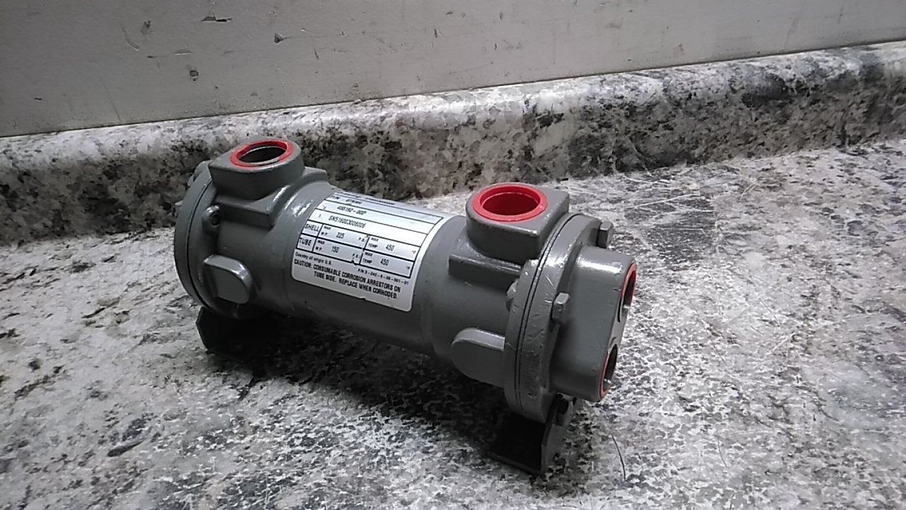 Standard Xchange SN516003008006 1 In NPT Shell 3/4 In NPT Tube Heat Exchanger