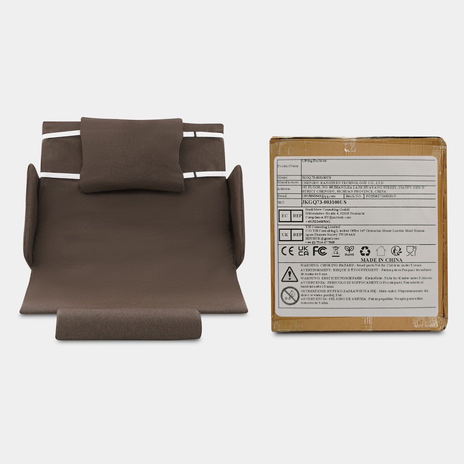 Electric Adjustable Bed Back Rest Lift Backrest Bed Electric Auxiliary Backrest