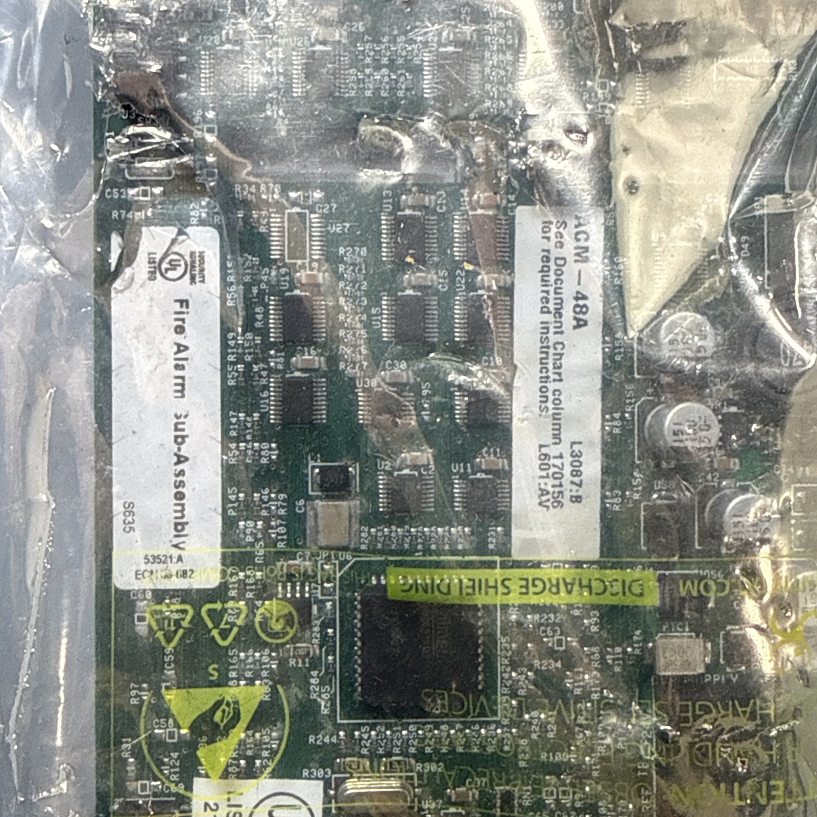 NOTIFIER ACM-48A bus control panel