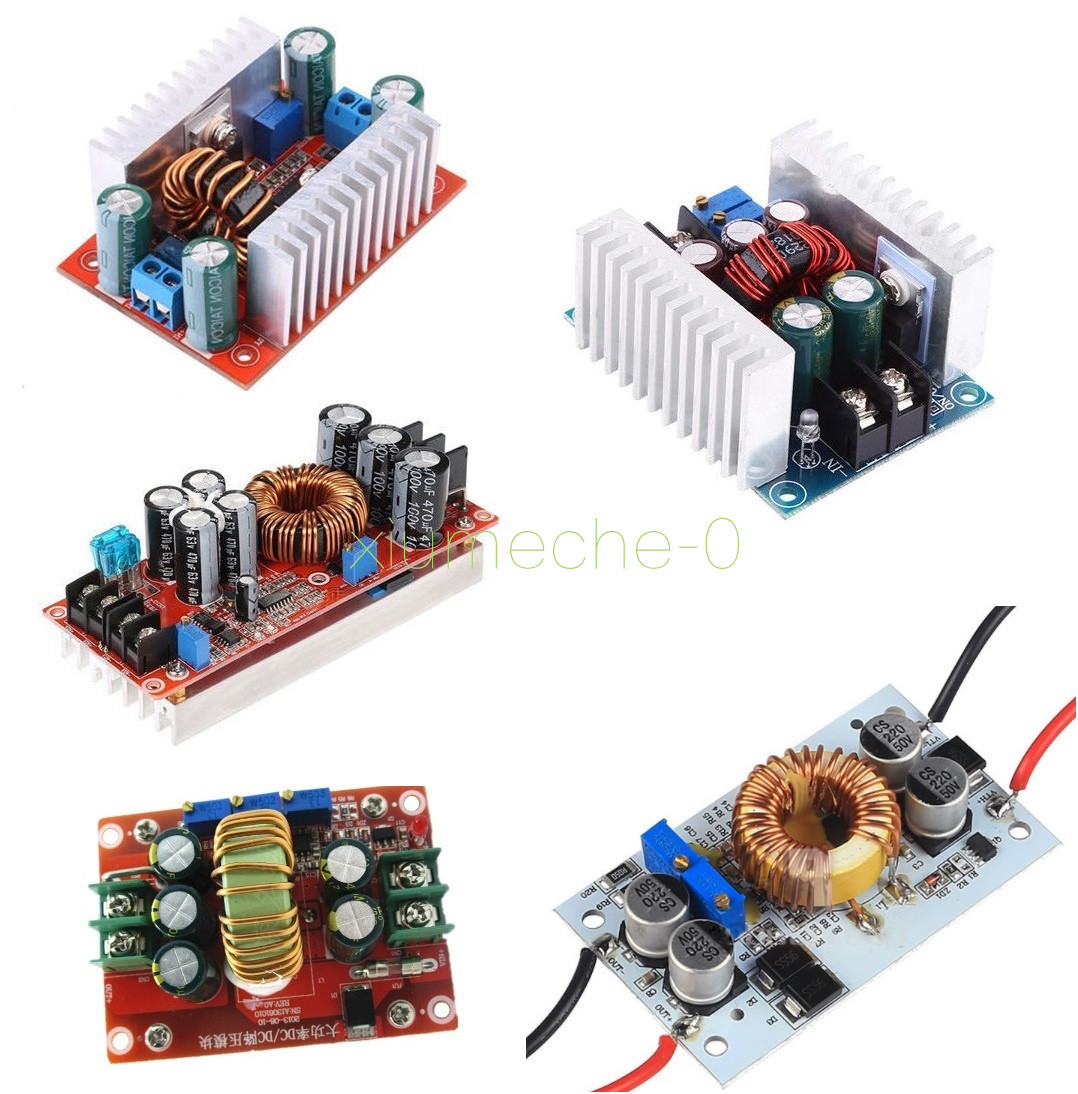 DC-DC Converter 10/12/15/20A 150/250/300/400/1200W Step up Step down Buck Boost