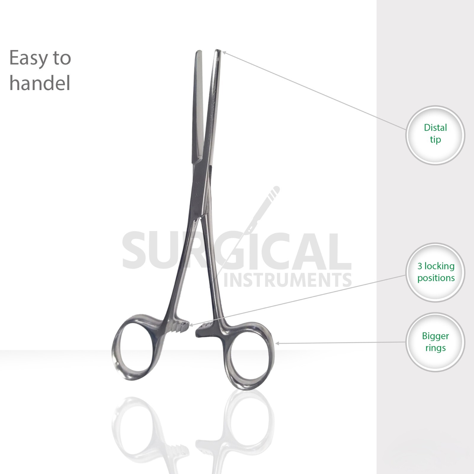 Tube Occluding Forceps 6″ Surgical OB/GYN Instruments German Grade Stainless