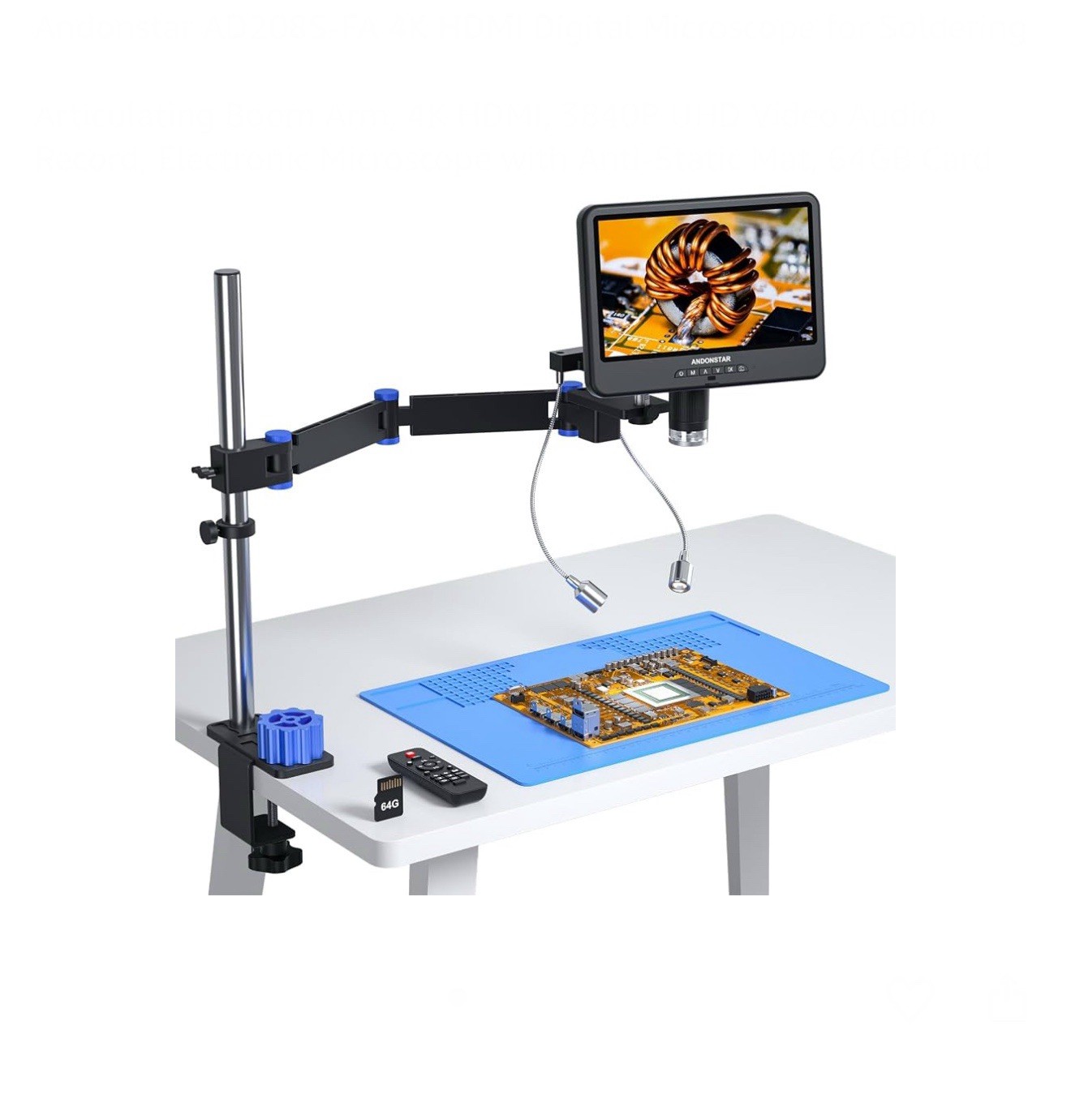 Andonstar AD208S-FA 4K HDMI Digital Microscope