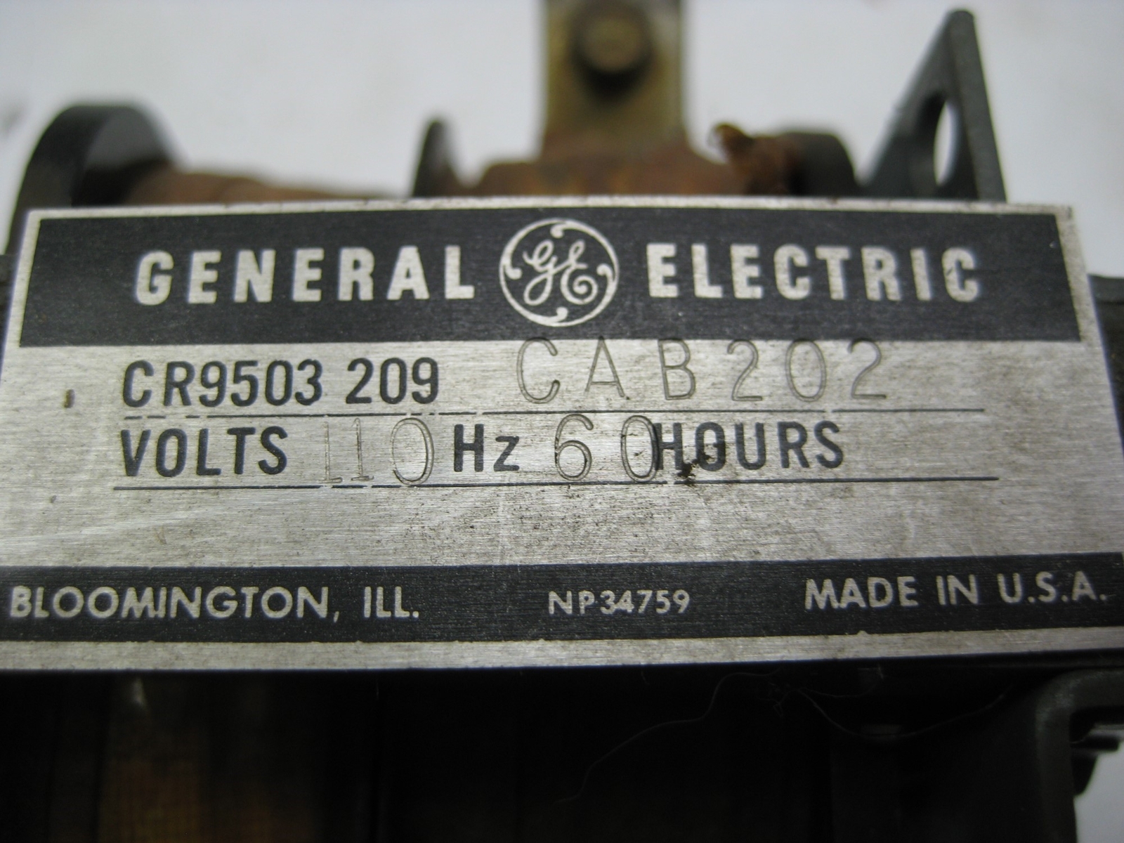 GENERAL ELECTRIC CAB202 TRANSFORMER NSNP