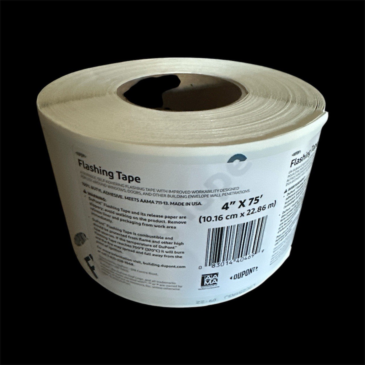 DuPont Tyvek Durable Butyl Based Adhering Flashing Tape Roll Size 4″ X 75′ Long