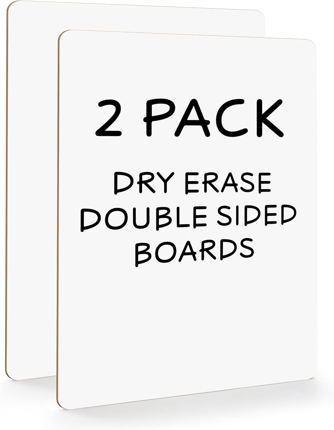 Small Dry Erase Boards 2 Pack 9×12 Double Sided Whiteboard | Double Sided