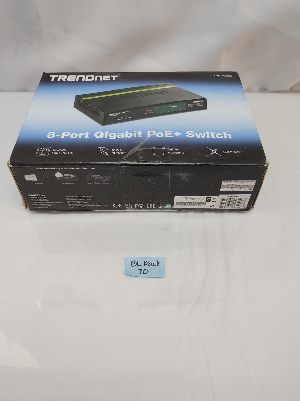 TRENDNET TPE-TG82G / TPETG82G