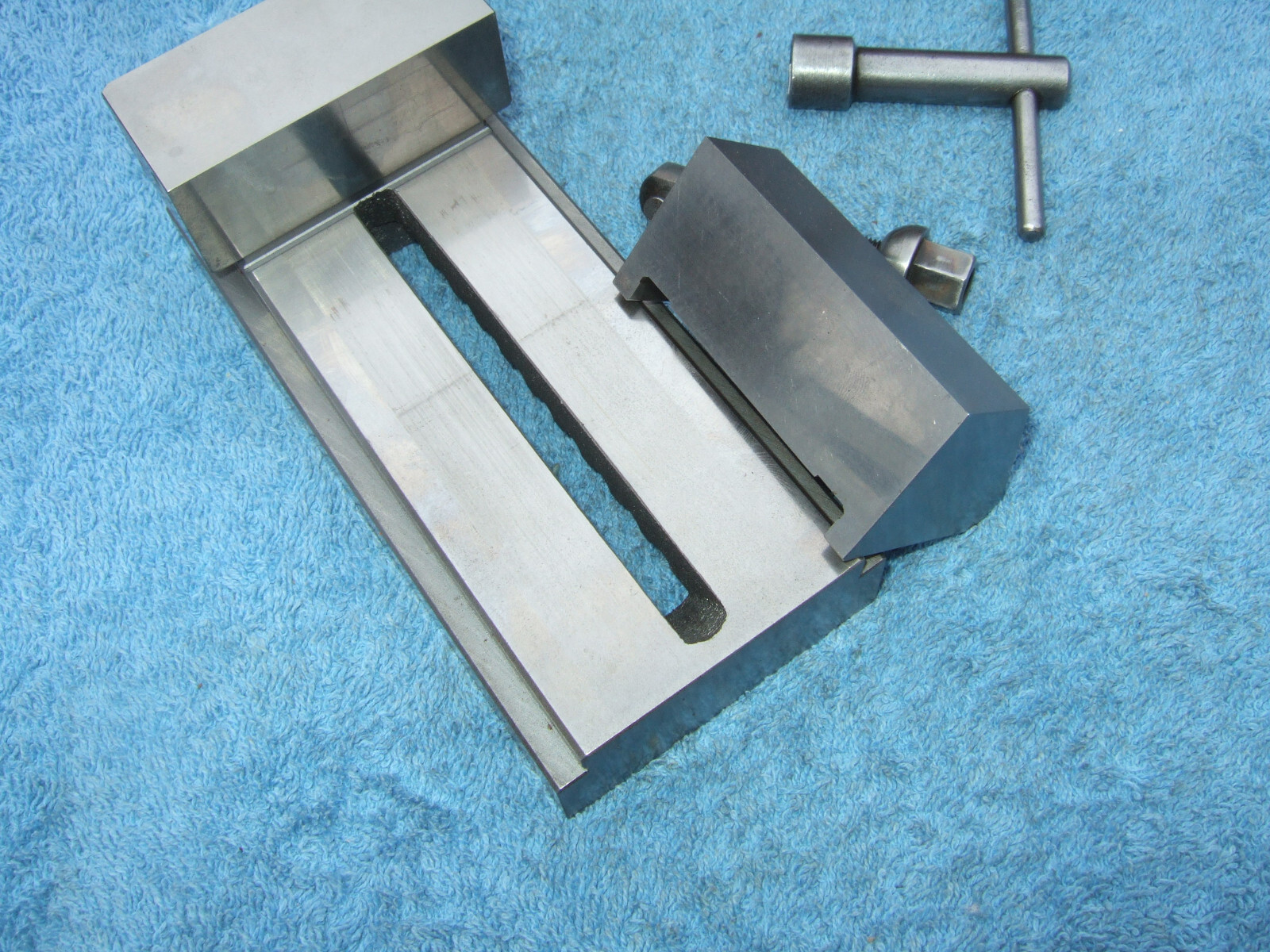 HERMANN SCHMIDT USED V0-4WOH GRIND VISE CASE&WRENCH TOOLMAKER MACHINIST INSPECT