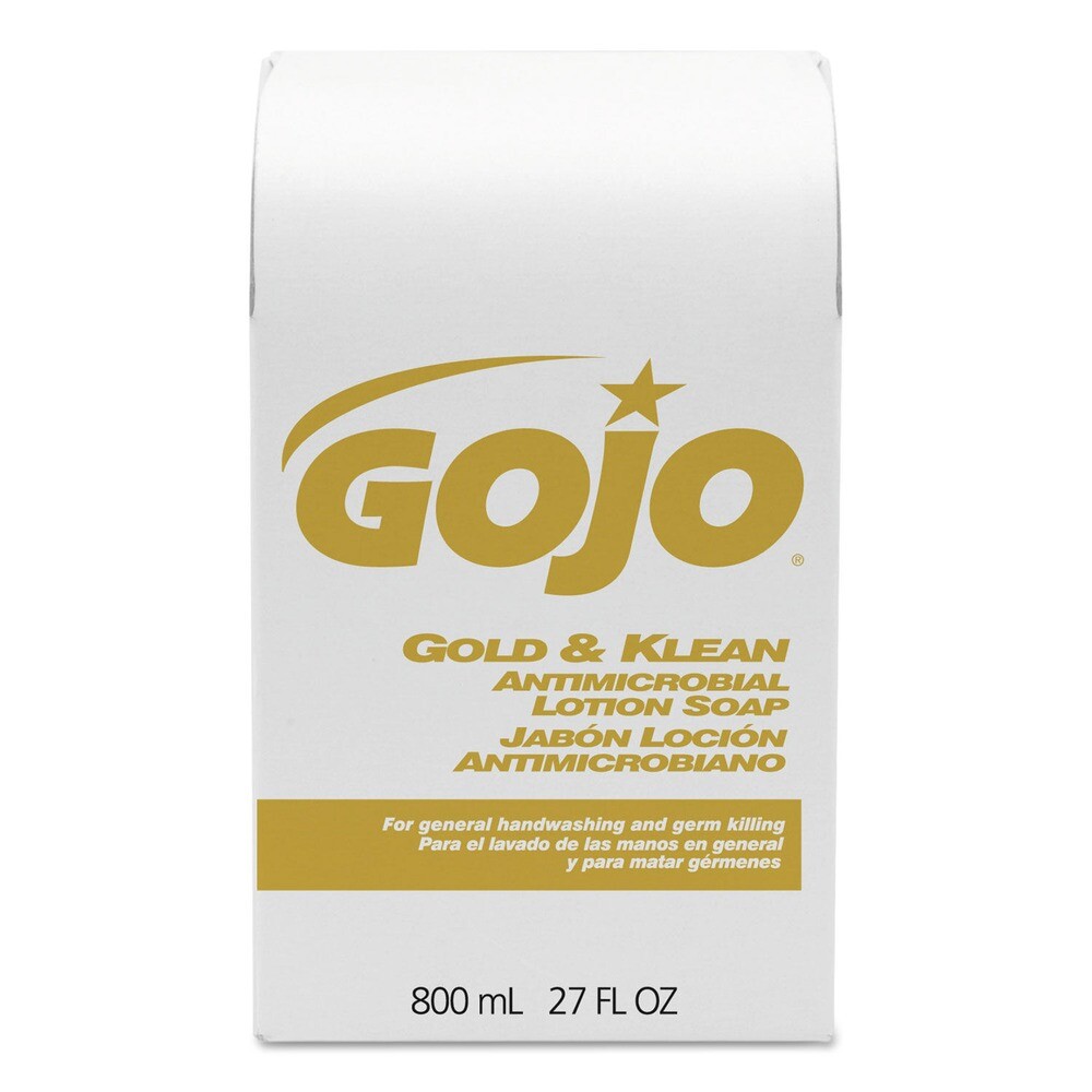 GOJO 912712CT 800 mL Gold and Klean Soap Refill – Floral Balsam (12/Carton) New