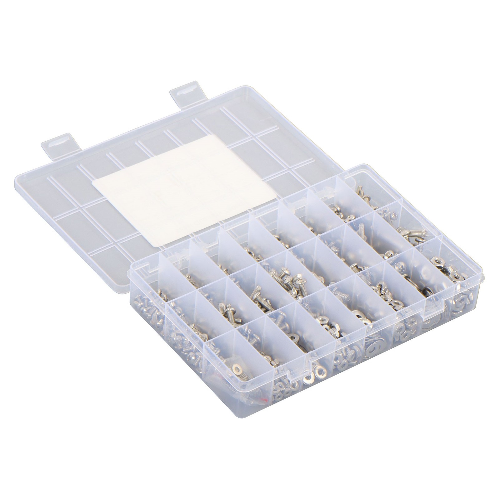 710pieces Machine Screw Assortment Assorted Nuts Bolts and Flat Washers Kit
