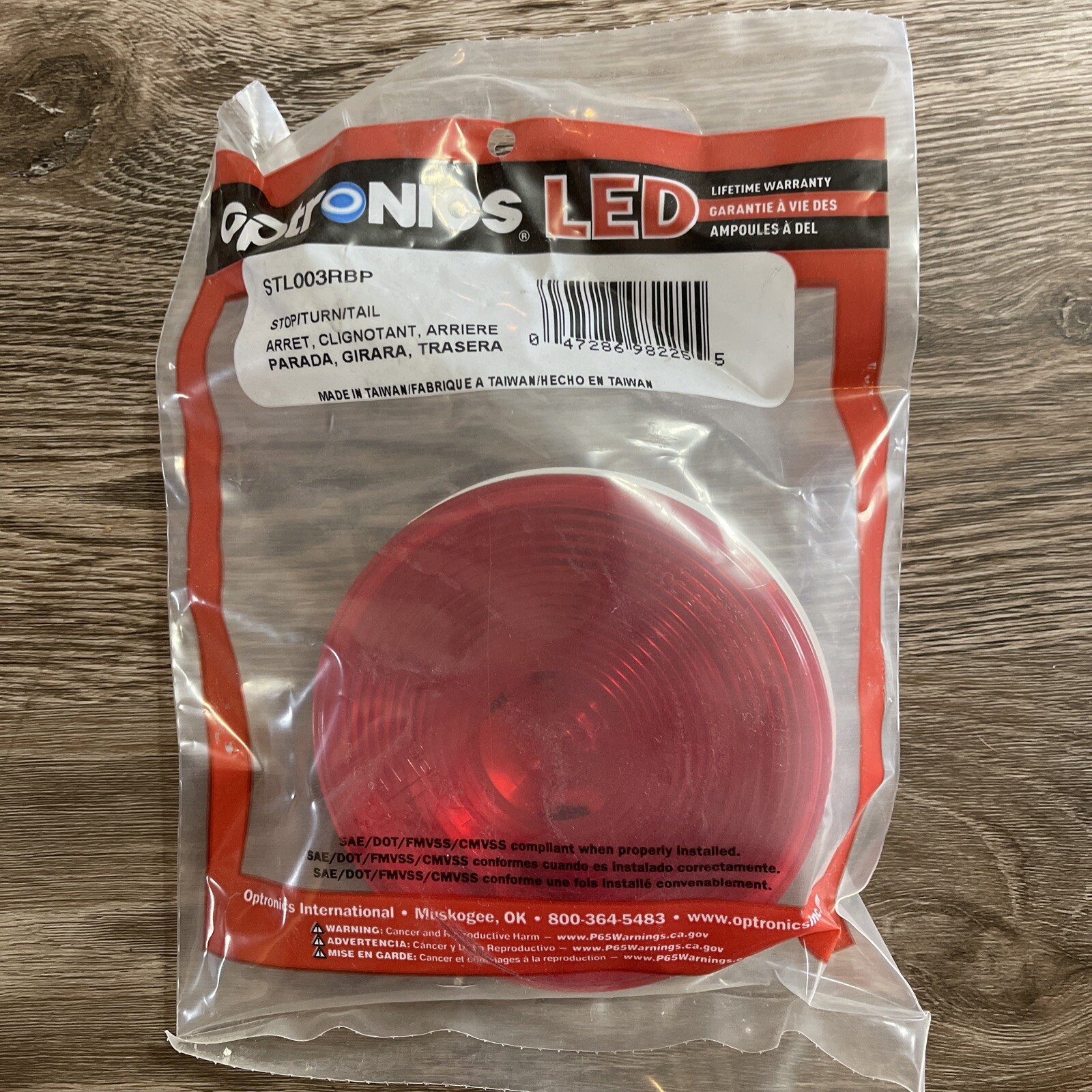 Optronics STL003RBP LED Tail Light NEW SEALED