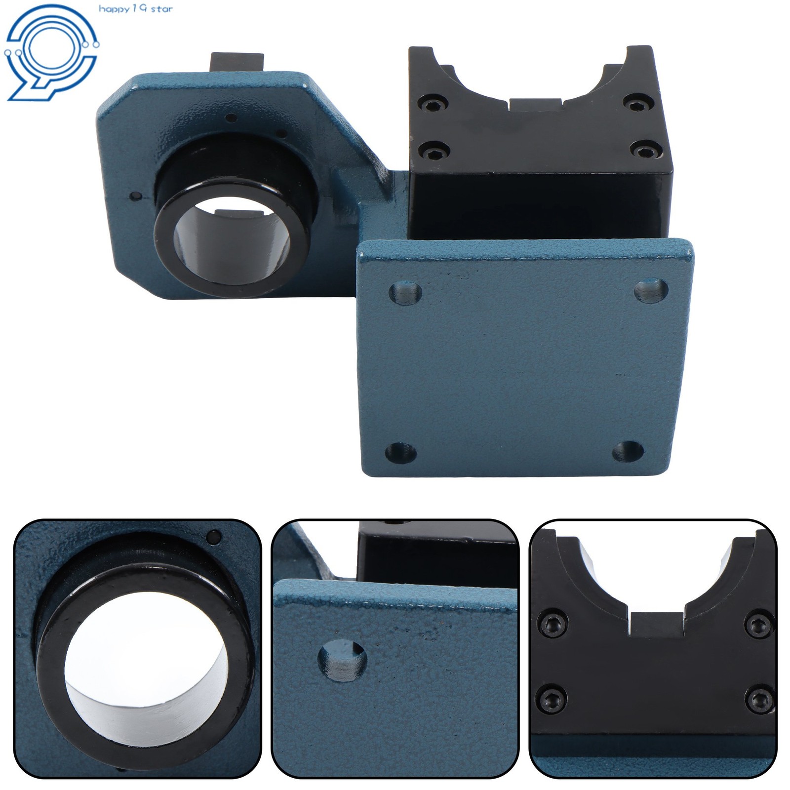 CAT50 Tool Holder Fixture and Vise Stand for Efficient CNC Tool Maintenance