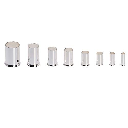 300Pcs 12 10 8 6 4 2 1/0 2/0 Wire Ferrule Tinned Copper Crimp Connector Electric