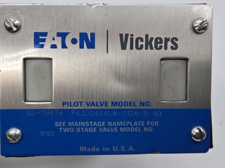 EATON PA3DG4S4LW-012A-B-60 02-119474 110/120V .85/.69A NSNP