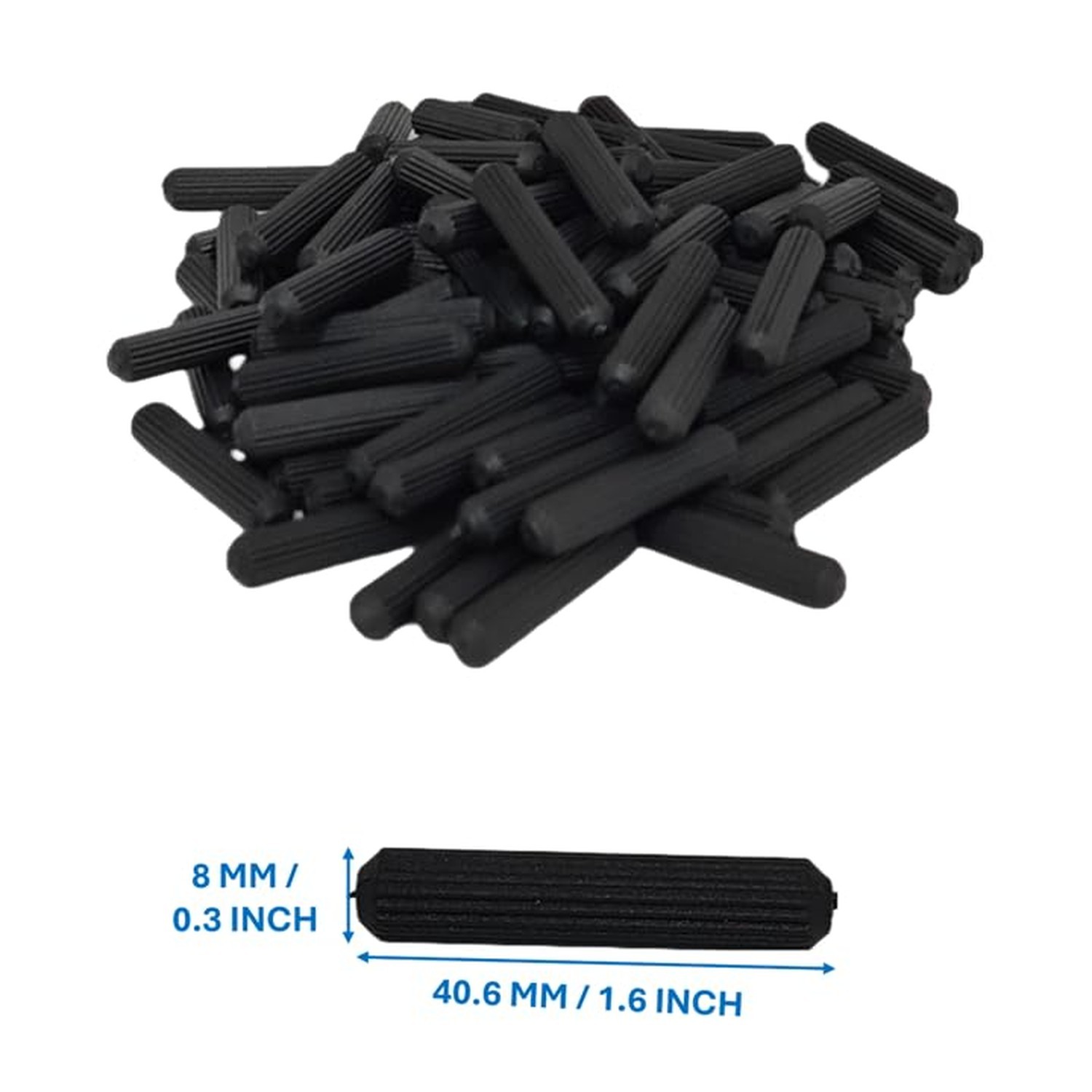 Plastic Dowel Pins: Secure Joining for Woodworking, Furniture & DIY Projects …