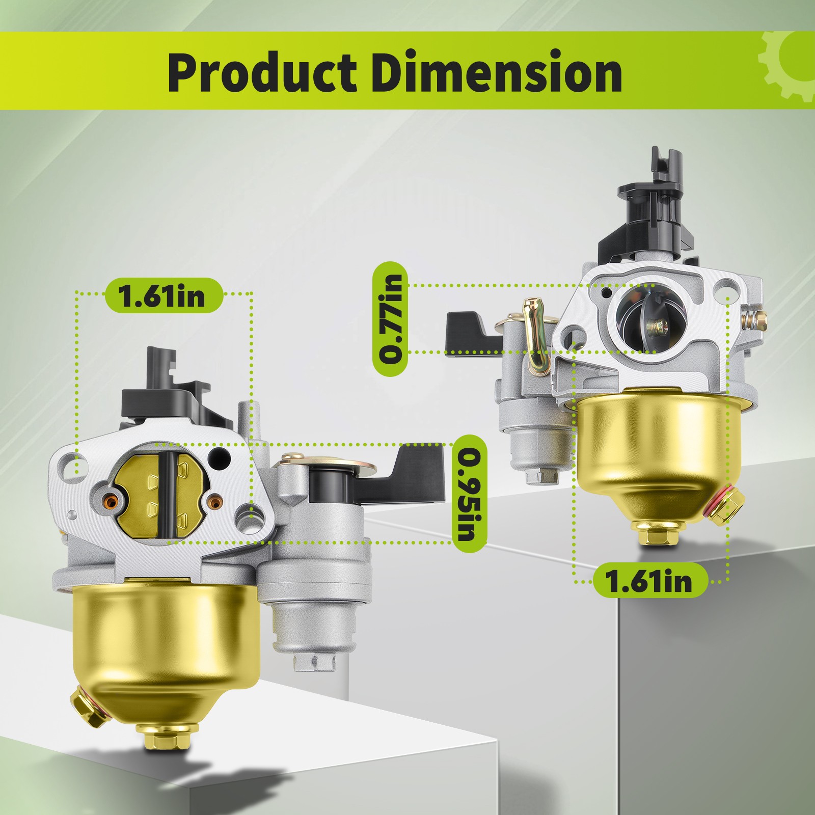 Carburetor For Honda 2KW to 4KW 5.5hp 6.5hp GX160 168FA 168FB 170F Gasoline