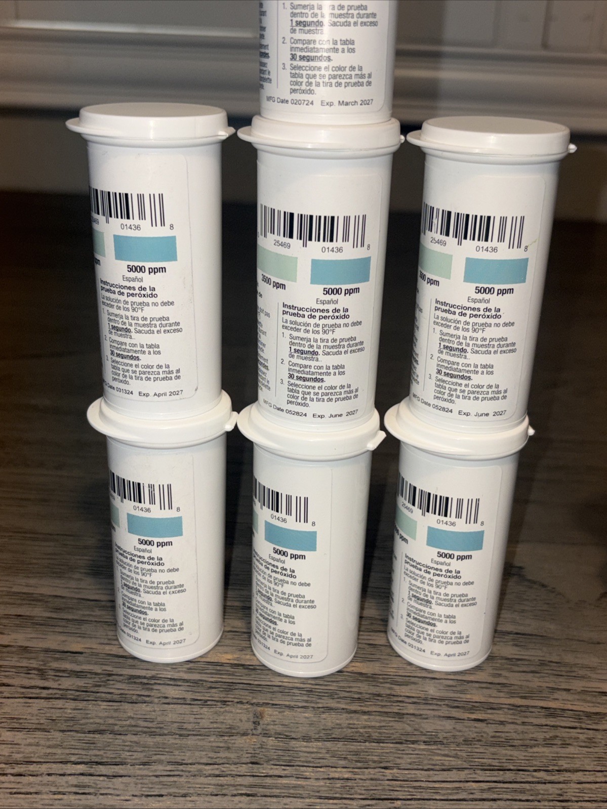Ecolab Peroxide Test Strips 9264-2541 Kay 767172-00 New