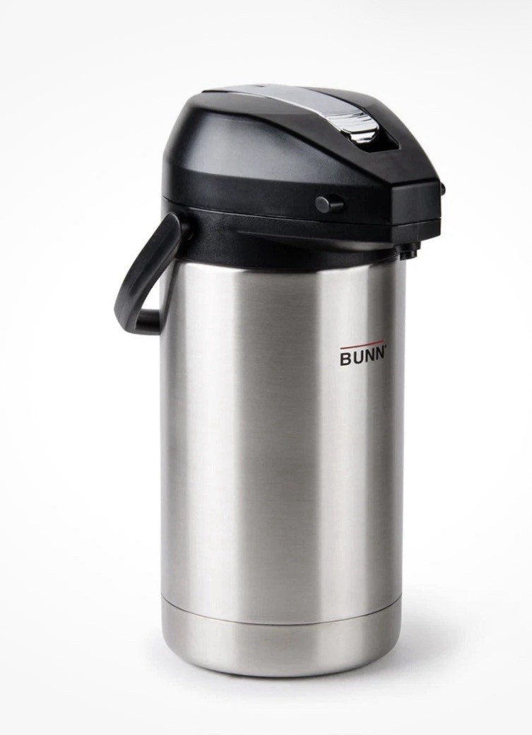 Bunn 3.0L Brew-Thru Lever Action Insulated Coffee Airpot