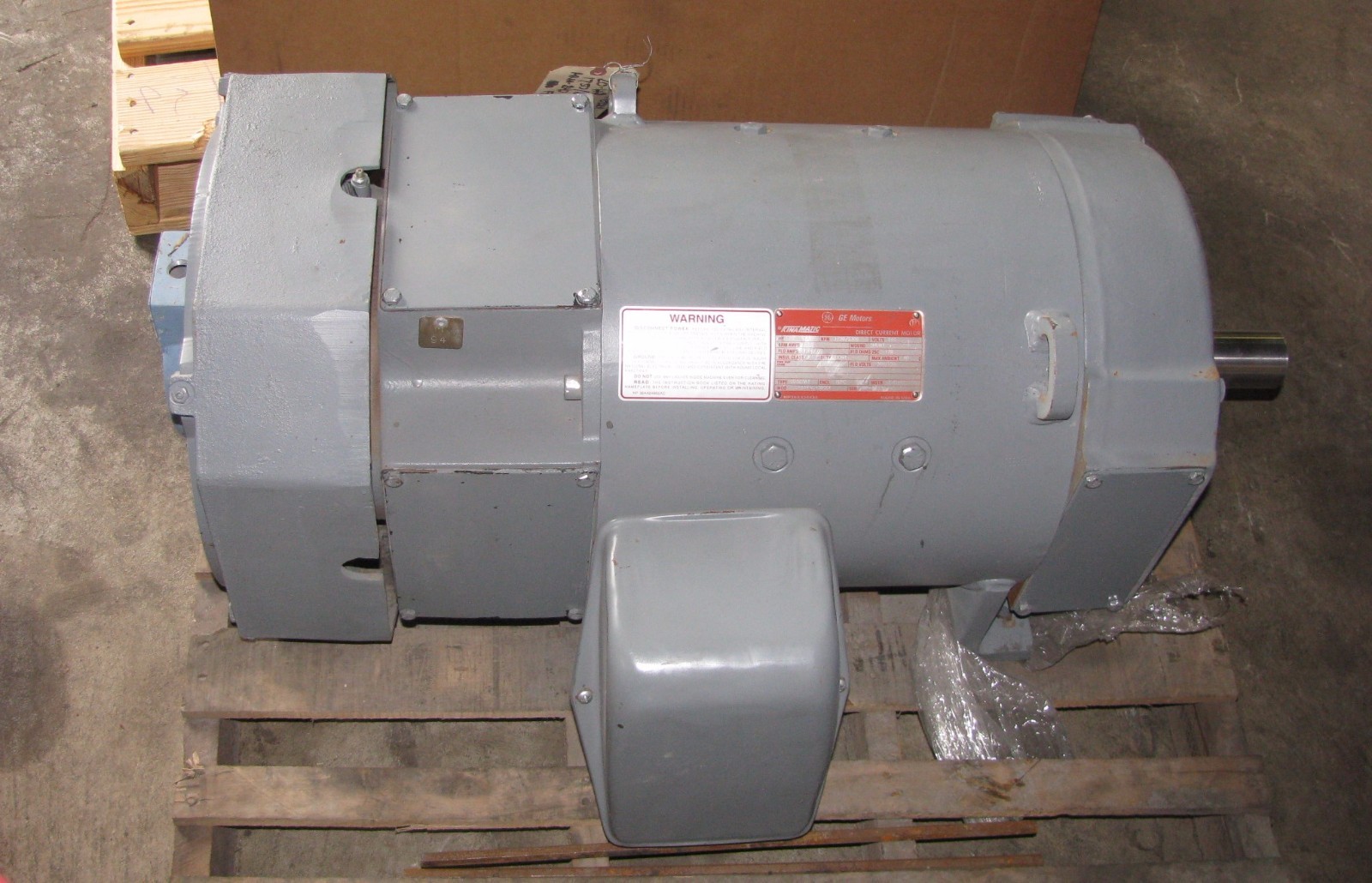 Refurbished GE Motors Kinamatic 20 HP DC Motor – Model # 5CD183WA043B001
