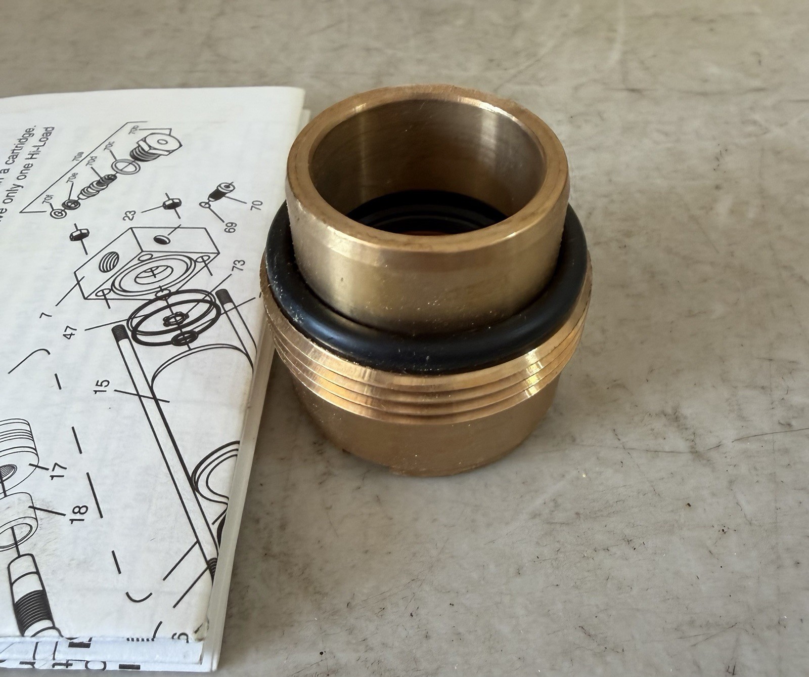 Parker RG2AHL0101 1″ Bunan Rod Gland Cartridge Replacement