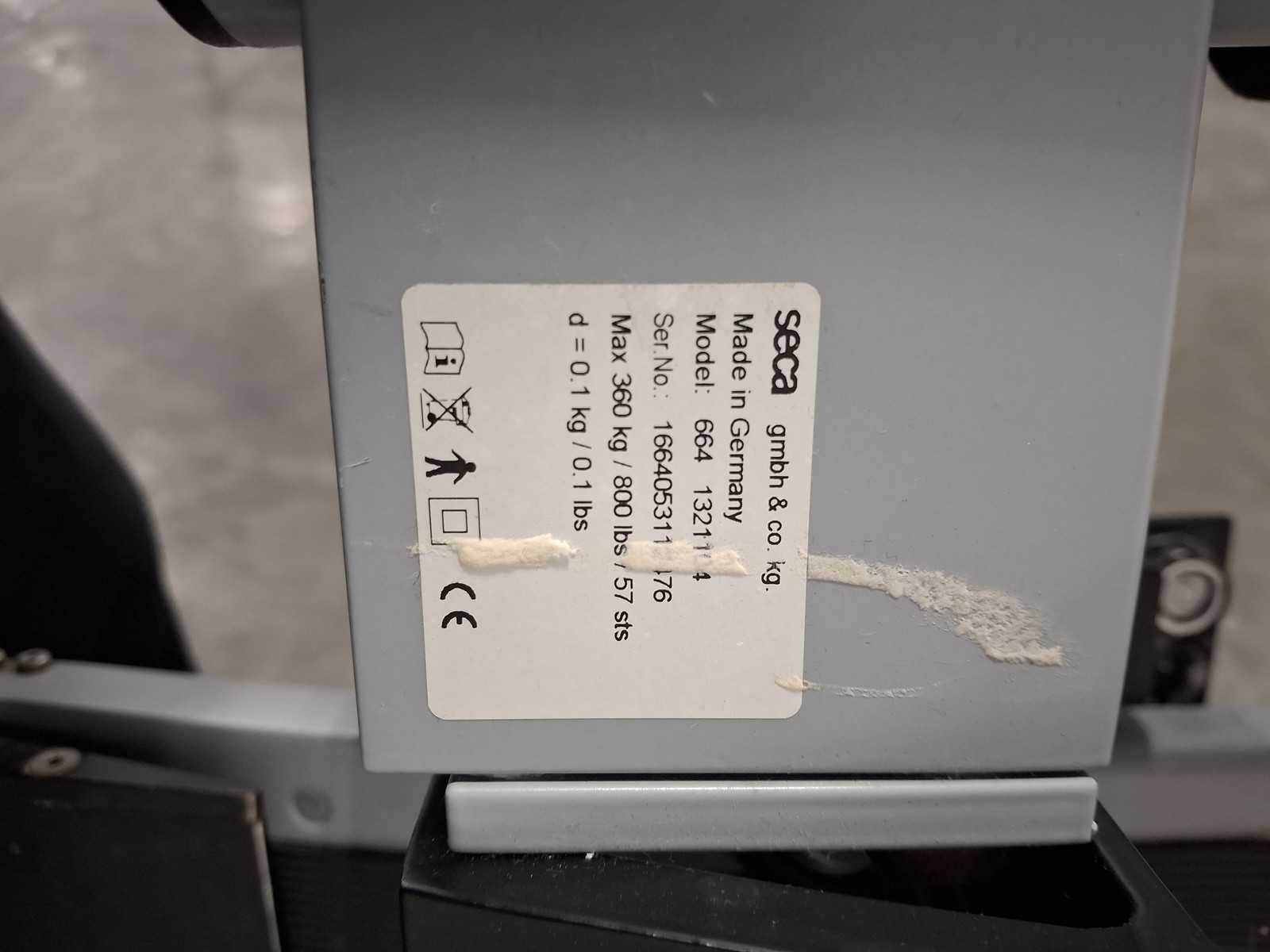 Seca Corp. 664 EMR-validated Wheelchair Scale