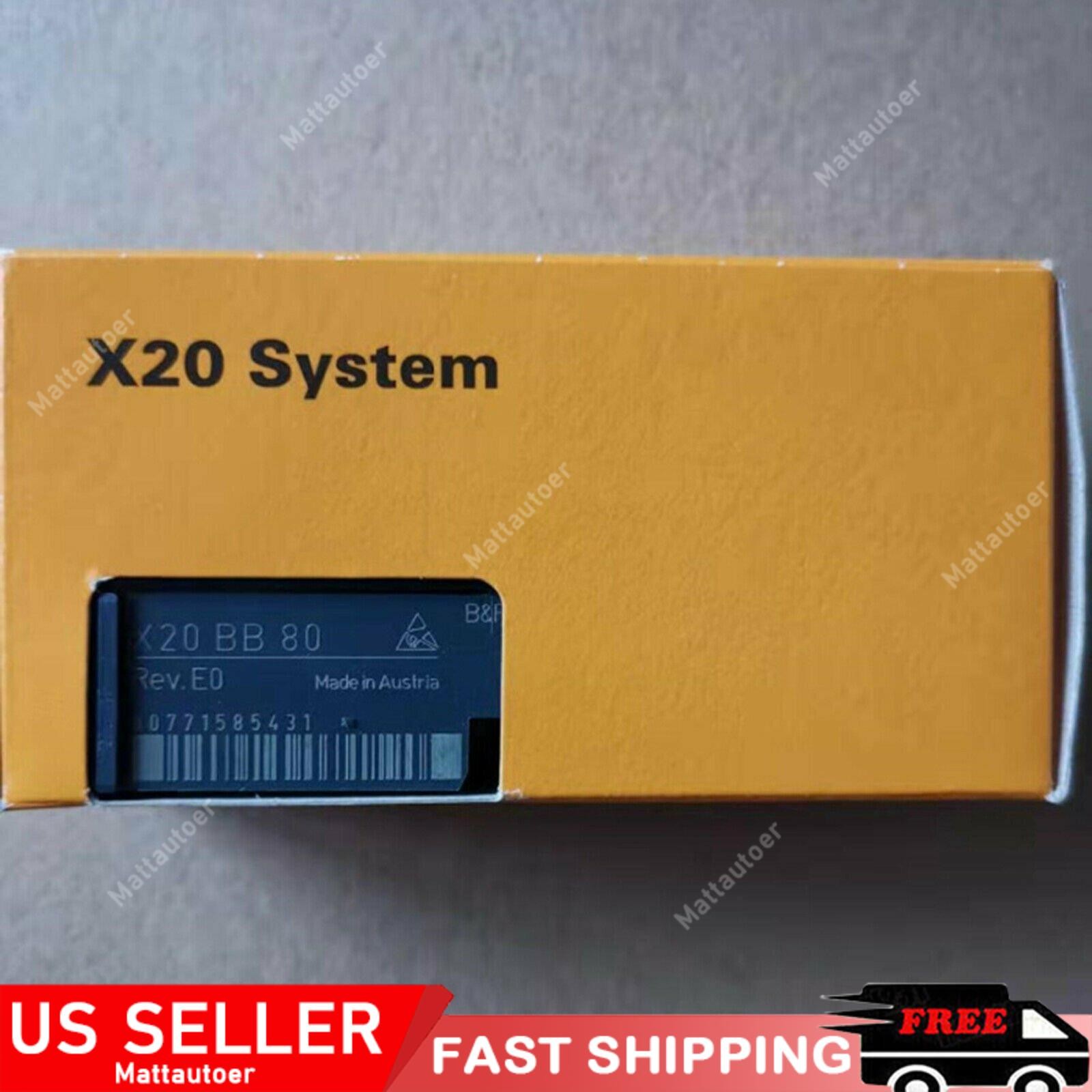 1PC B&R X20BB80 PLC Module X20 BB 80 NEW In Box Expedited Shipping