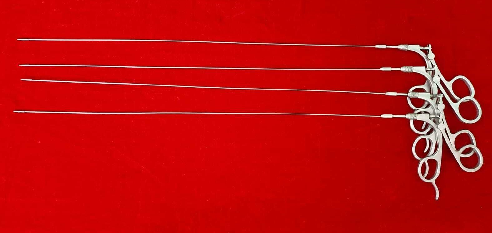 Hysteroscopy Semi Rigid Scissor 5fr 40cm Reusable Surgical Instruments – 4pc