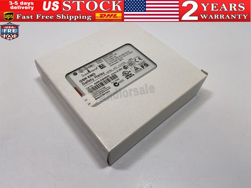 New Allen Bradley 440R-EM4R2D /A Safety Relay GuardMaster GSR Delayed Output Exp