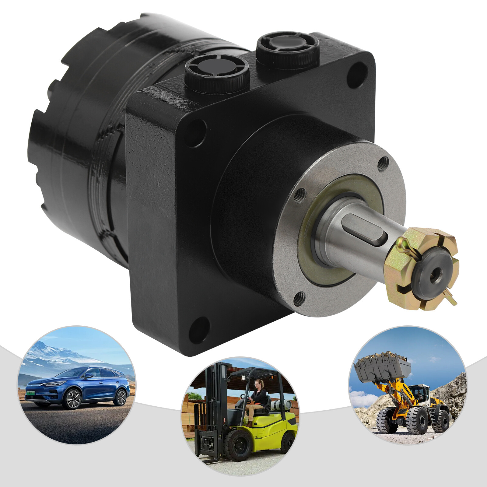 Hydraulic Motor Cast Iron Hydraulic Motor High Torque Hydraulic Motor 5102682YP