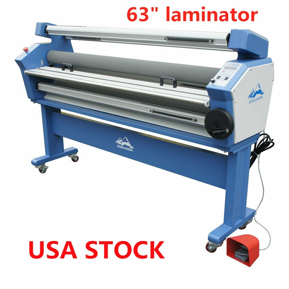 63in / 55in Full-auto Wide Format Cold Laminator Large Format Laminating Machine