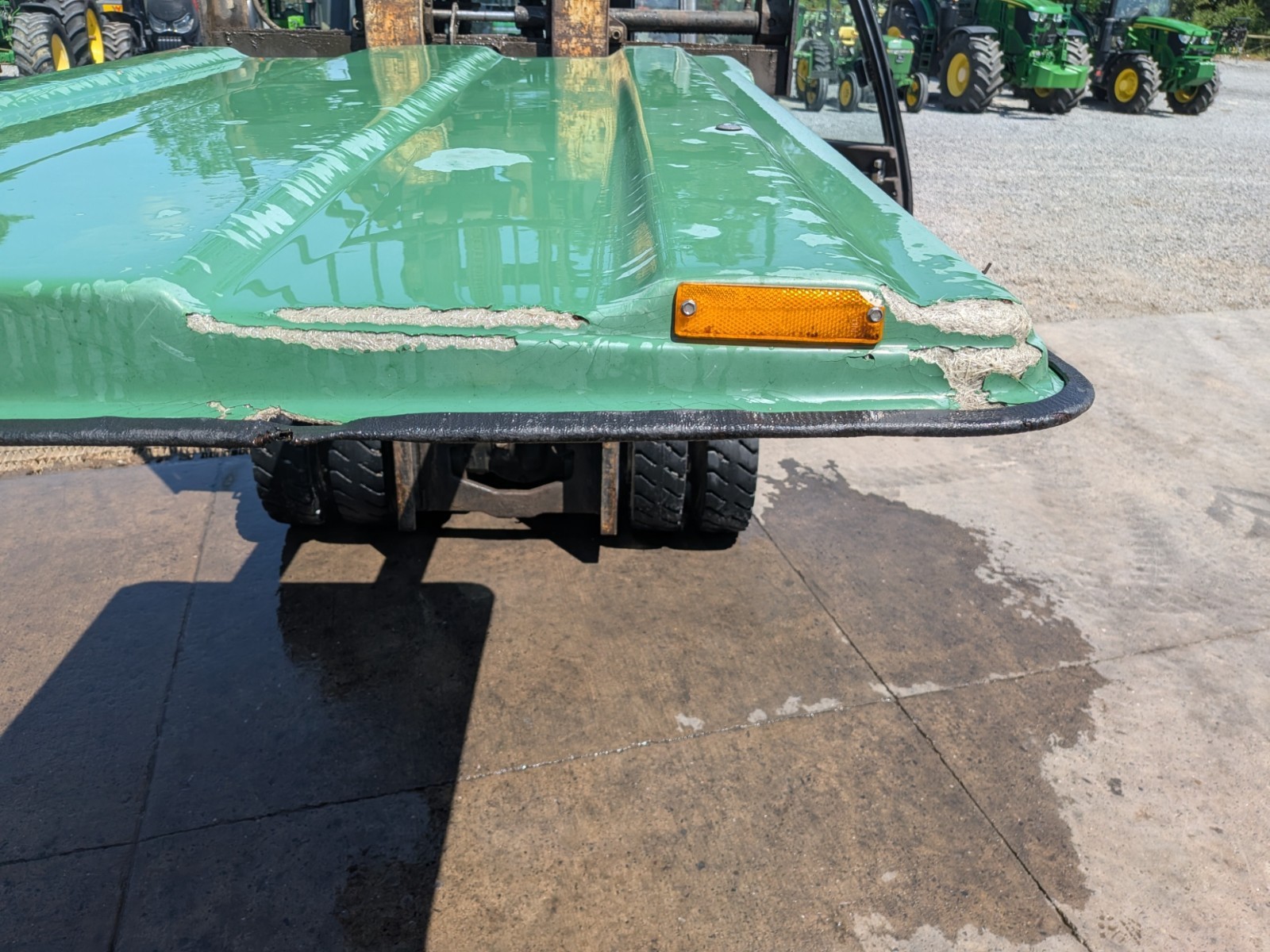 Used John Deere Fiberglass Canopy. This came off of a 6430