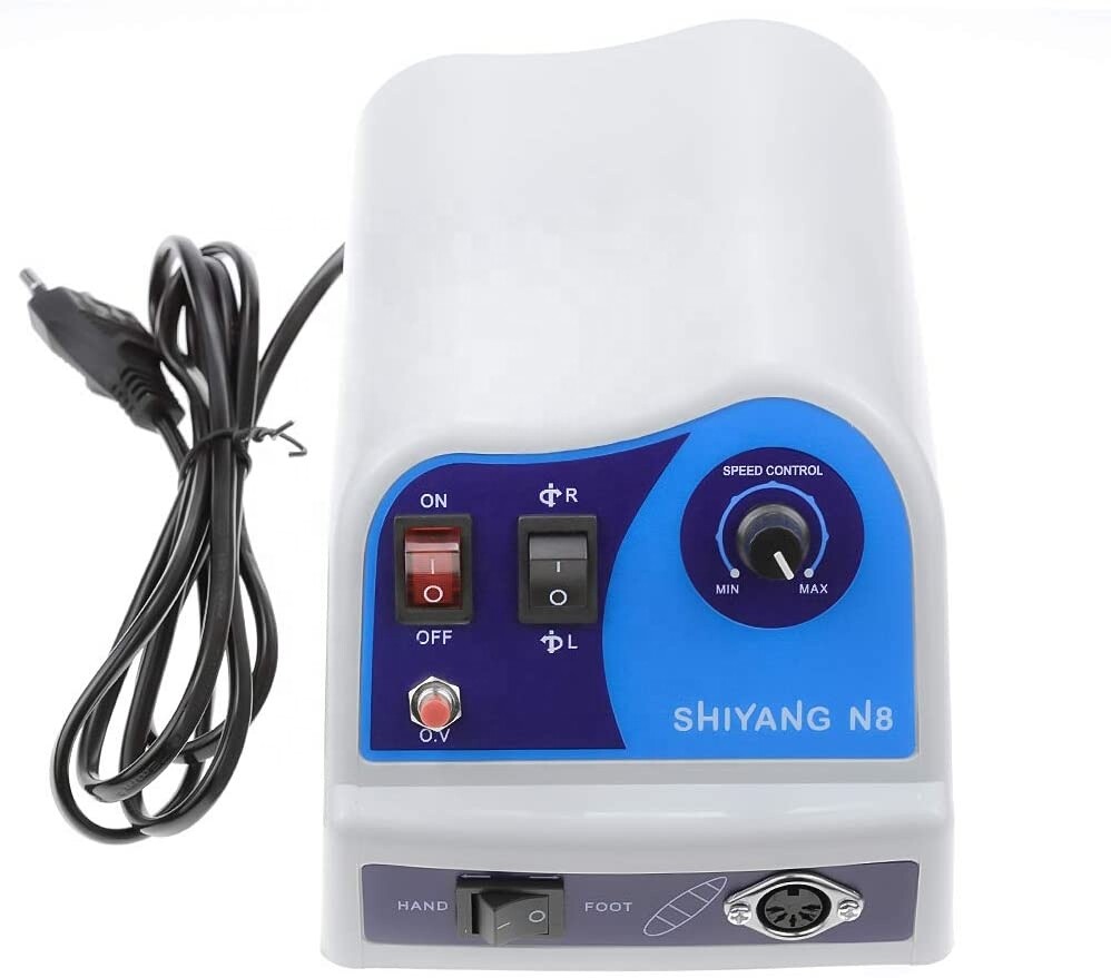 45000rpm Dental Lab Micro Motor Micromotor SHIYANG N8 + Handpiece H37LN US STOCK