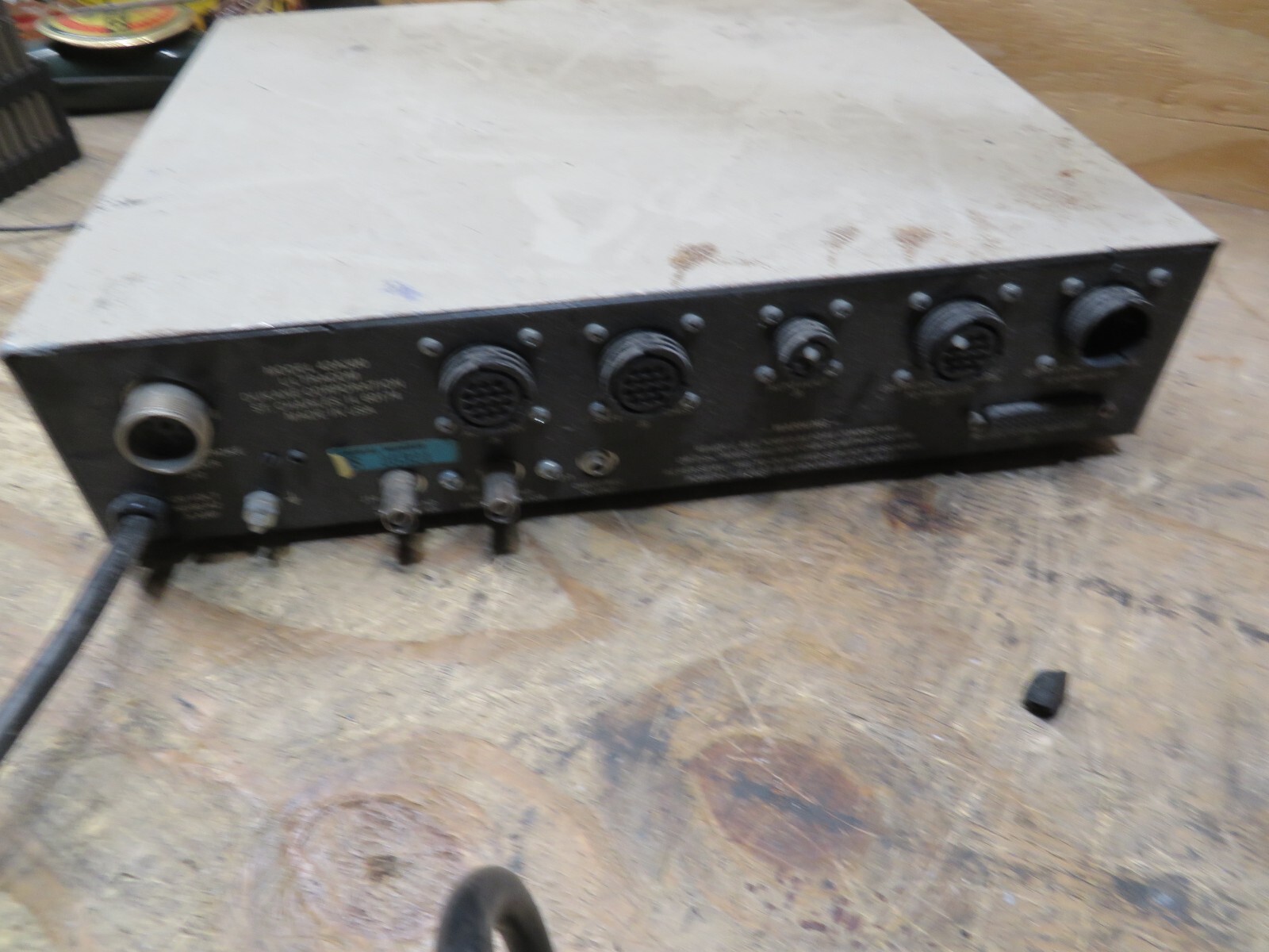 Dukane Ultra-Com 43C303 POWERED ON AS IS PARTS OR REPAIR