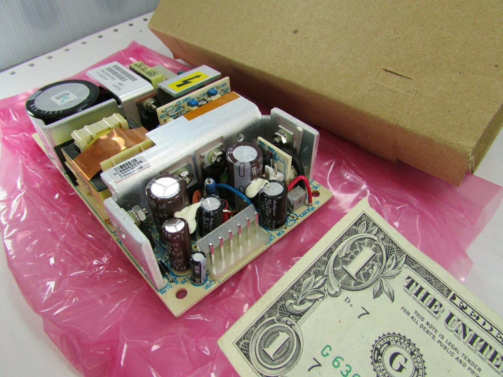New Artesyn 40W Switching Power Supplies 85 – 264 VAC In, 5 12 -5 VDC Out LPT24