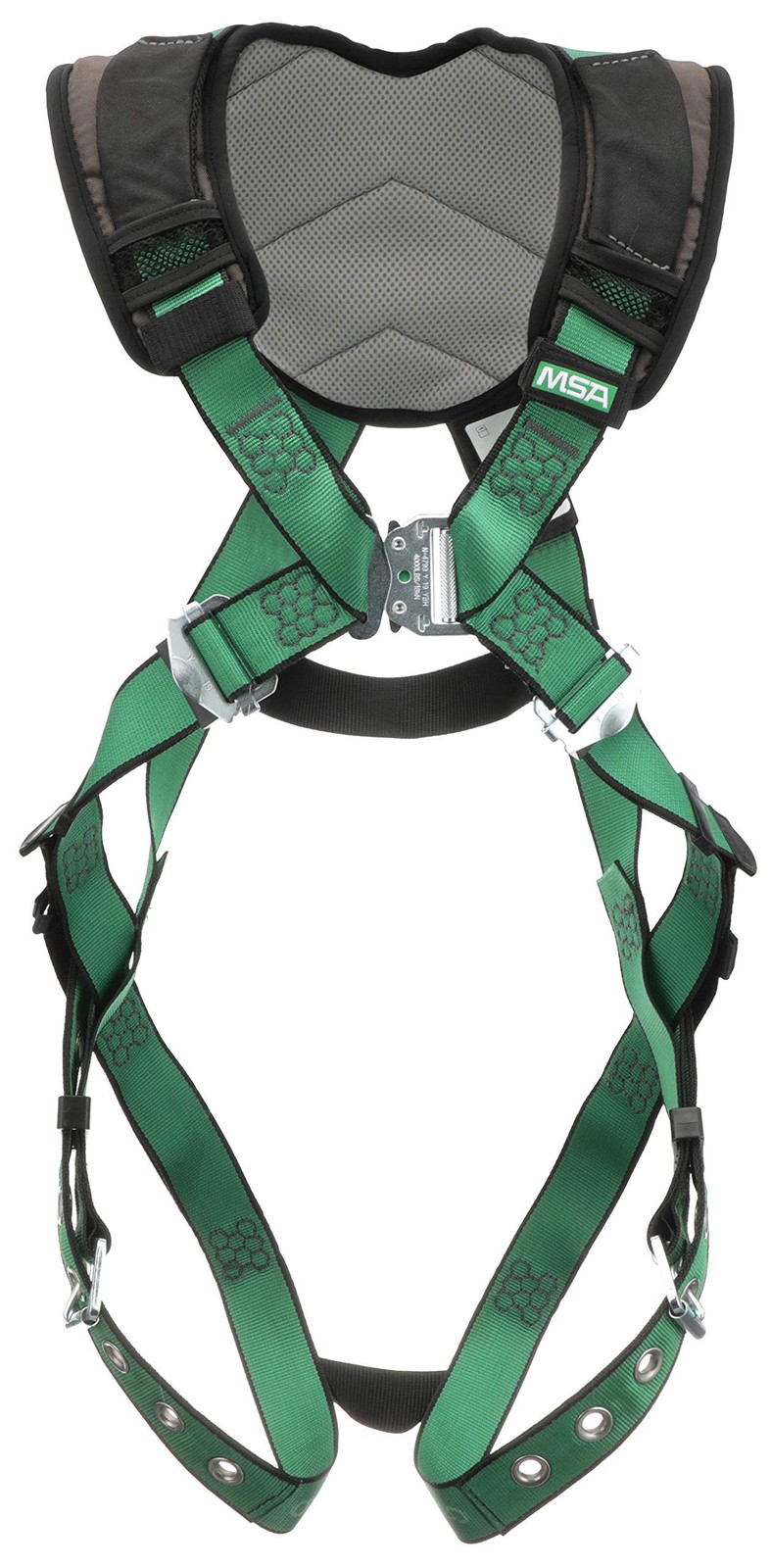 MSA 10205845 V-Form+ Full Body Safety Harness Medium Back D-Ring Padded