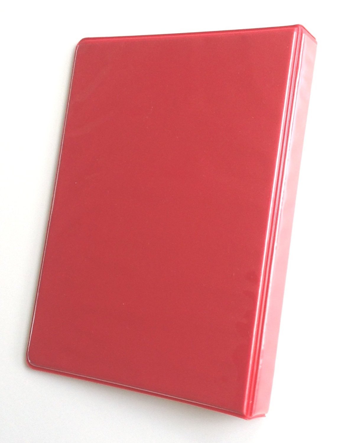 Linco Little 3-Ring Red View-Binder, 8-1/2″ x 5-1/2″ Sheet Size, 1/2-inch Round