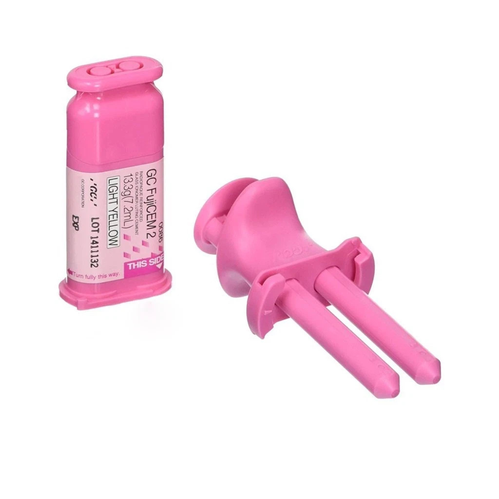 GC FujiCEM Dental Luting Cement Refill 13.3g Cartridge & Dispenser Combo
