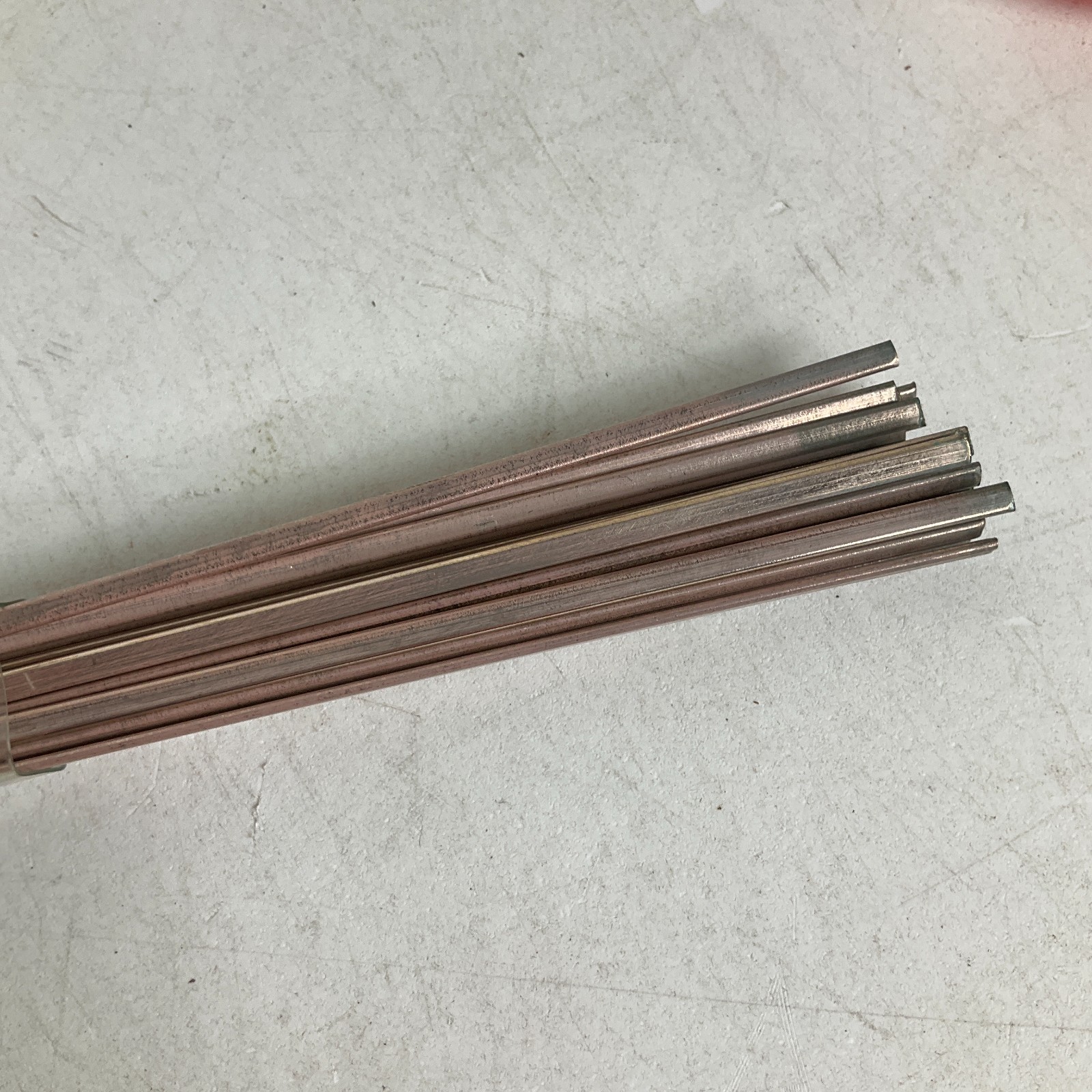 Taracorp Taramet Brazing Rods 15% Silver Copper Phos .050″ x 1/8″ x 20″ QTY 28