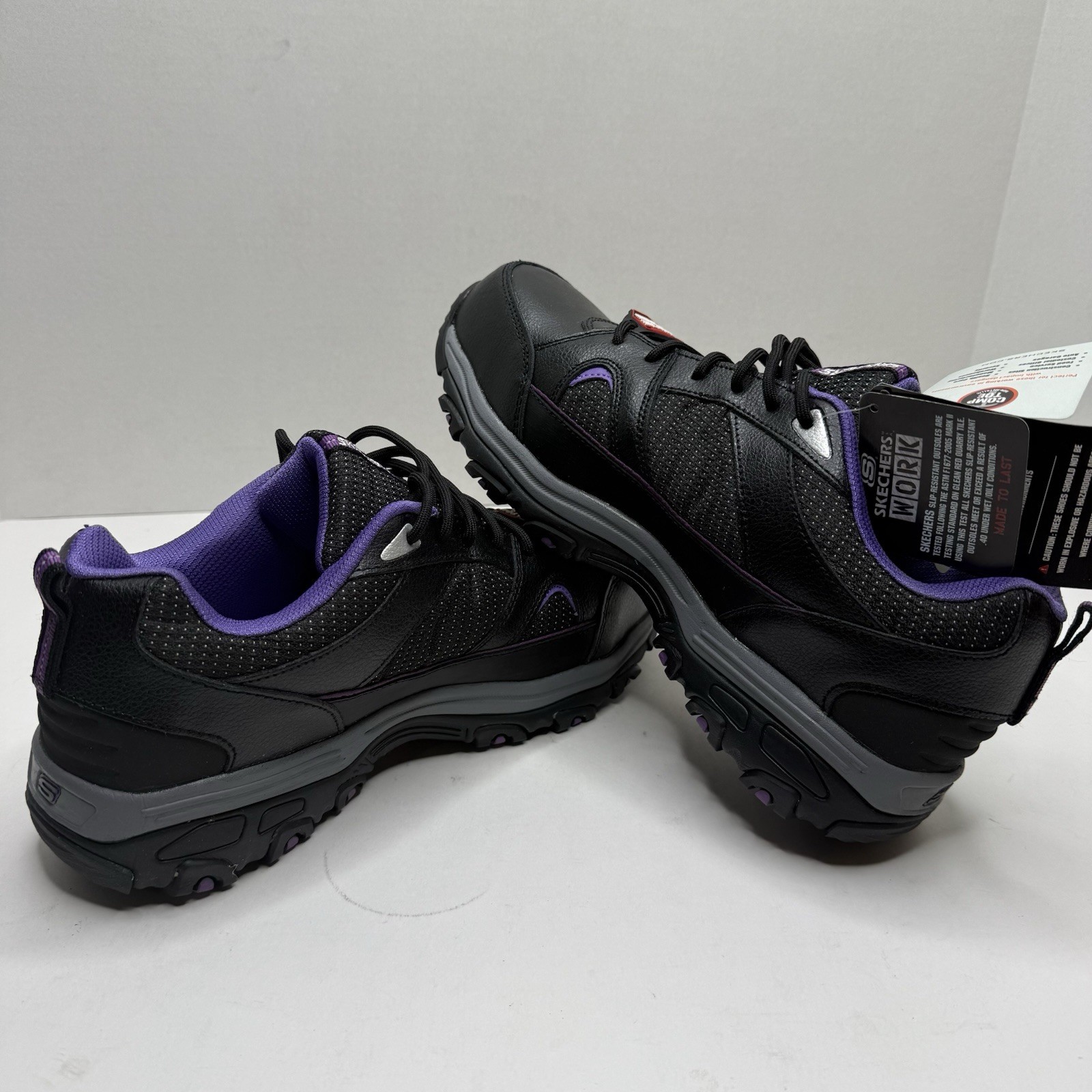 Skechers Work D’Lites SR Tottle Comp Toe Wide Width Women’s 10 New