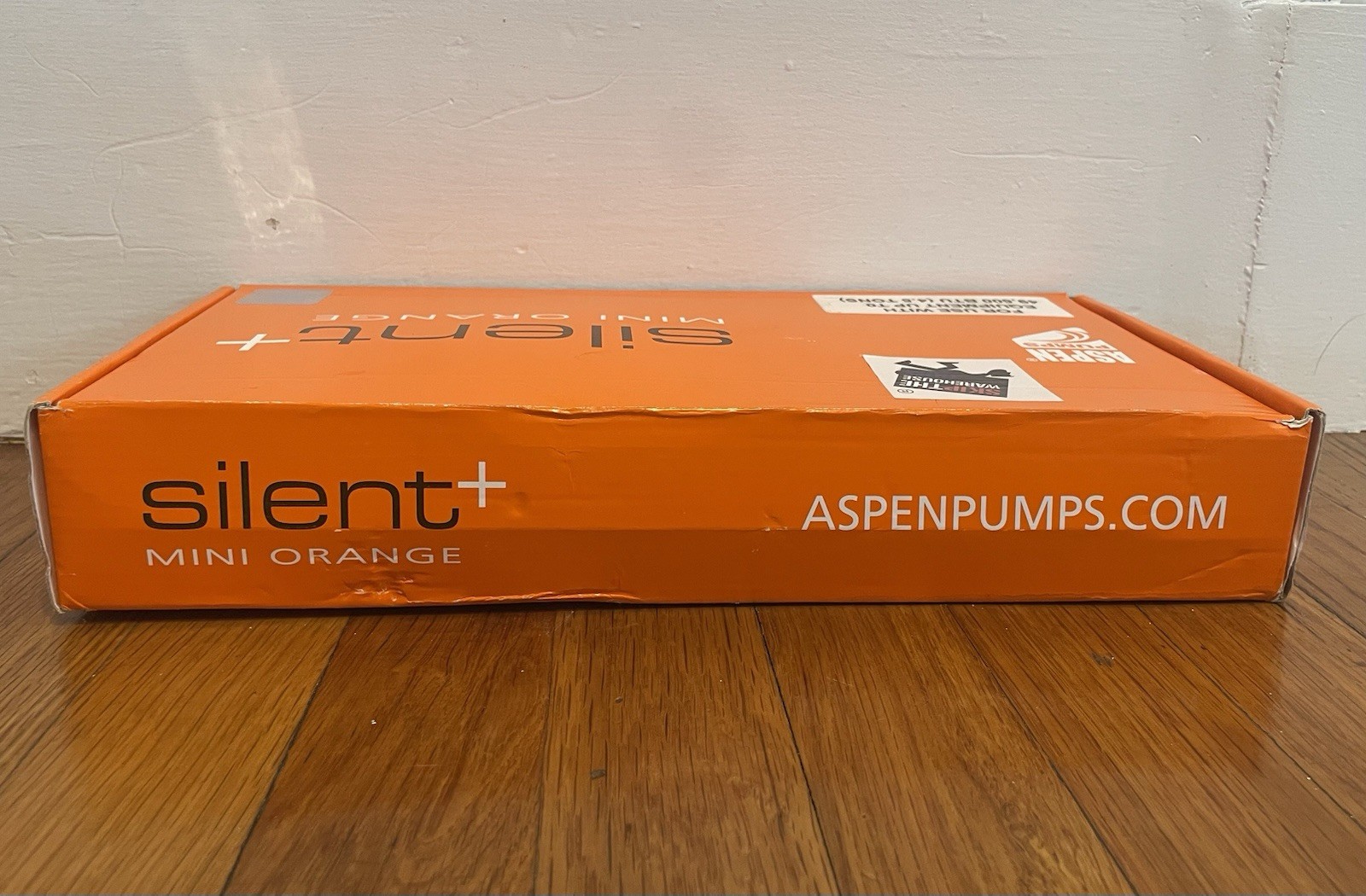 Aspen Pumps Silent+ Mini Orange Condensate Pump Kit, Variable Speed, 230V