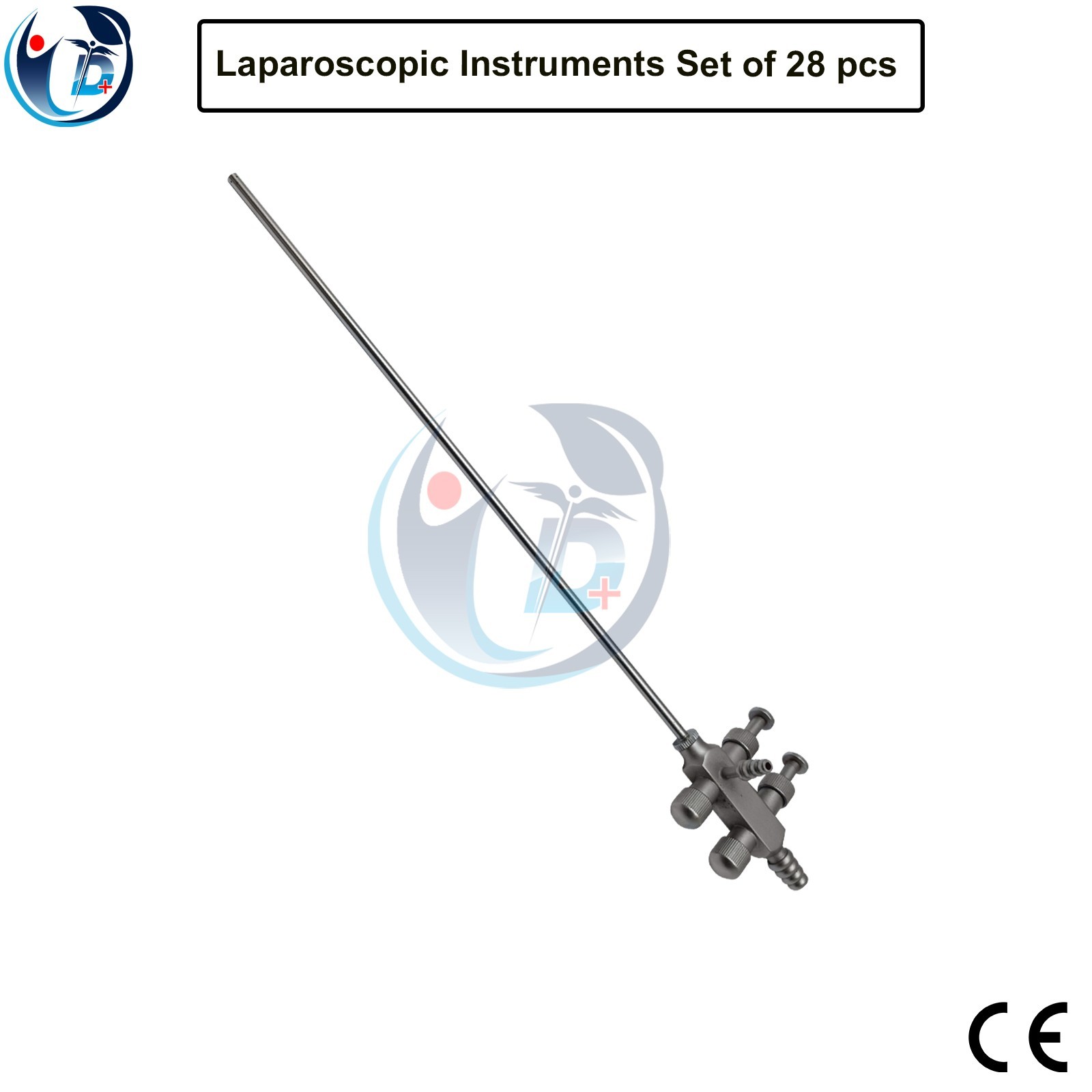 28 Pcs Laparoscopic Surgery Instrument Set General Surgical Laparoscopy Kit