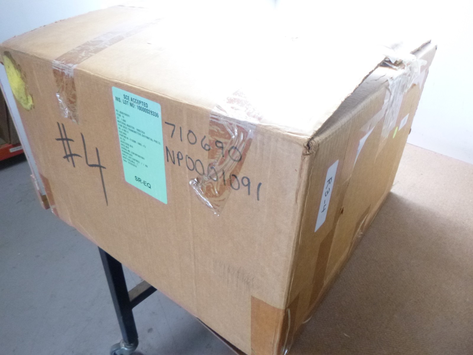 Weed Instrument N-E13DM-IIM2-FJ Pressure Transmitter, 24-42 VDC, 20-205 IN-H2O
