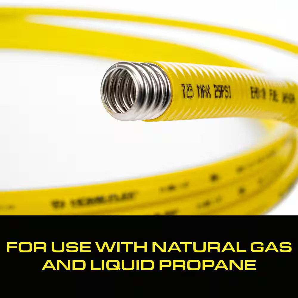 1/2 In. X 75 Ft. CSST Corrugated Stainless Steel Tubing