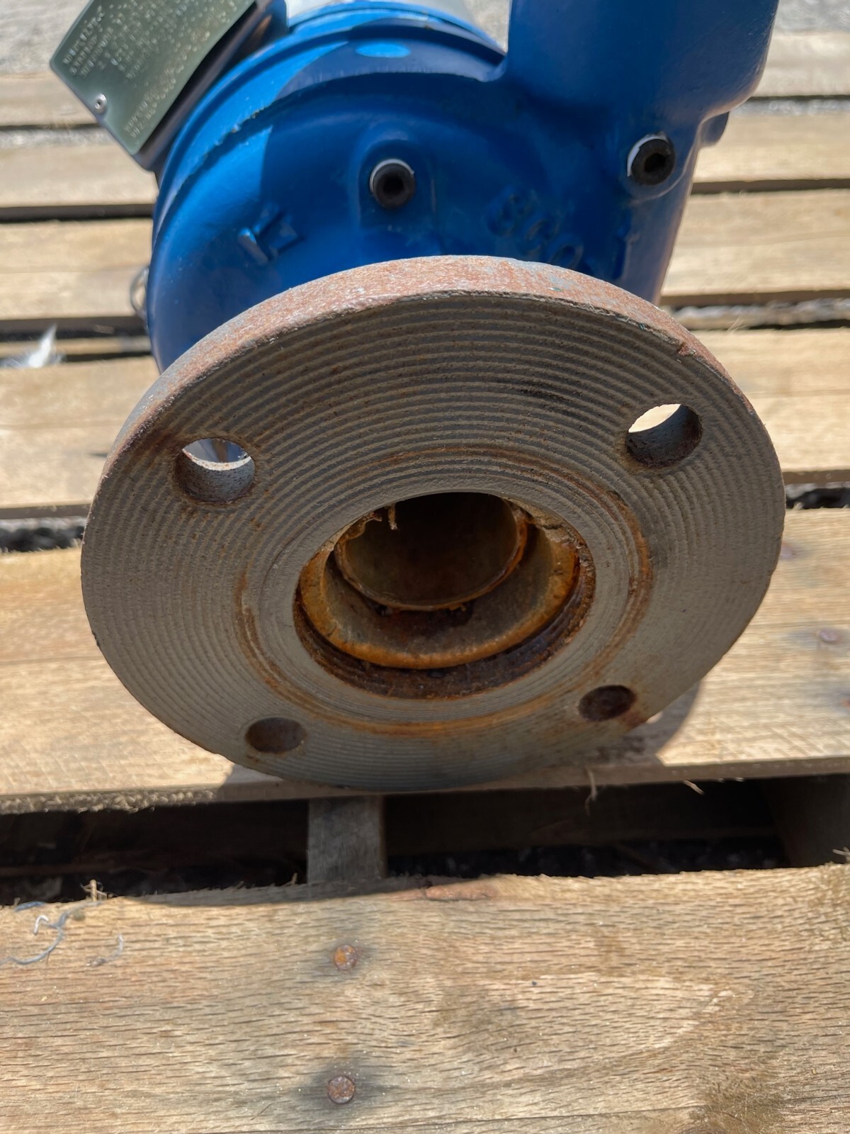 Scot Motorpump 17 Centrifugal Pump, 2 X 2, SC3040K173W.C 3 HP Baldor Motor