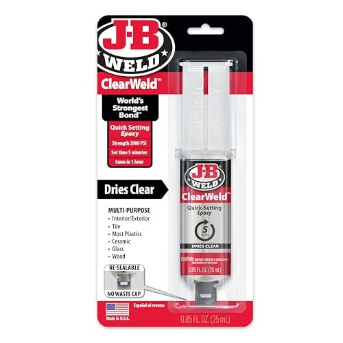 5 Minute Set Clear Epoxy Syringe
