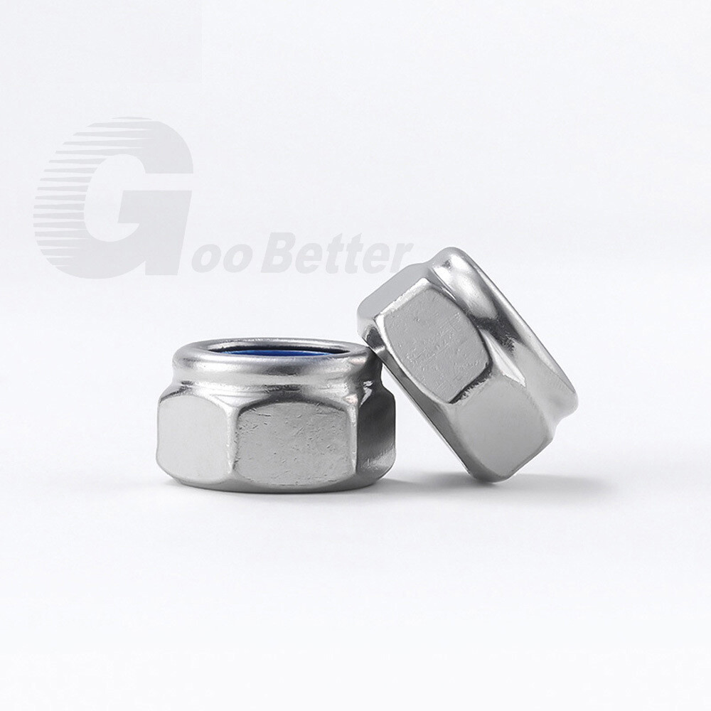 Nyloc Nylon Insert Locking Nuts Fine Thread M6 – M20 A2 Stainless Steel DIN 985