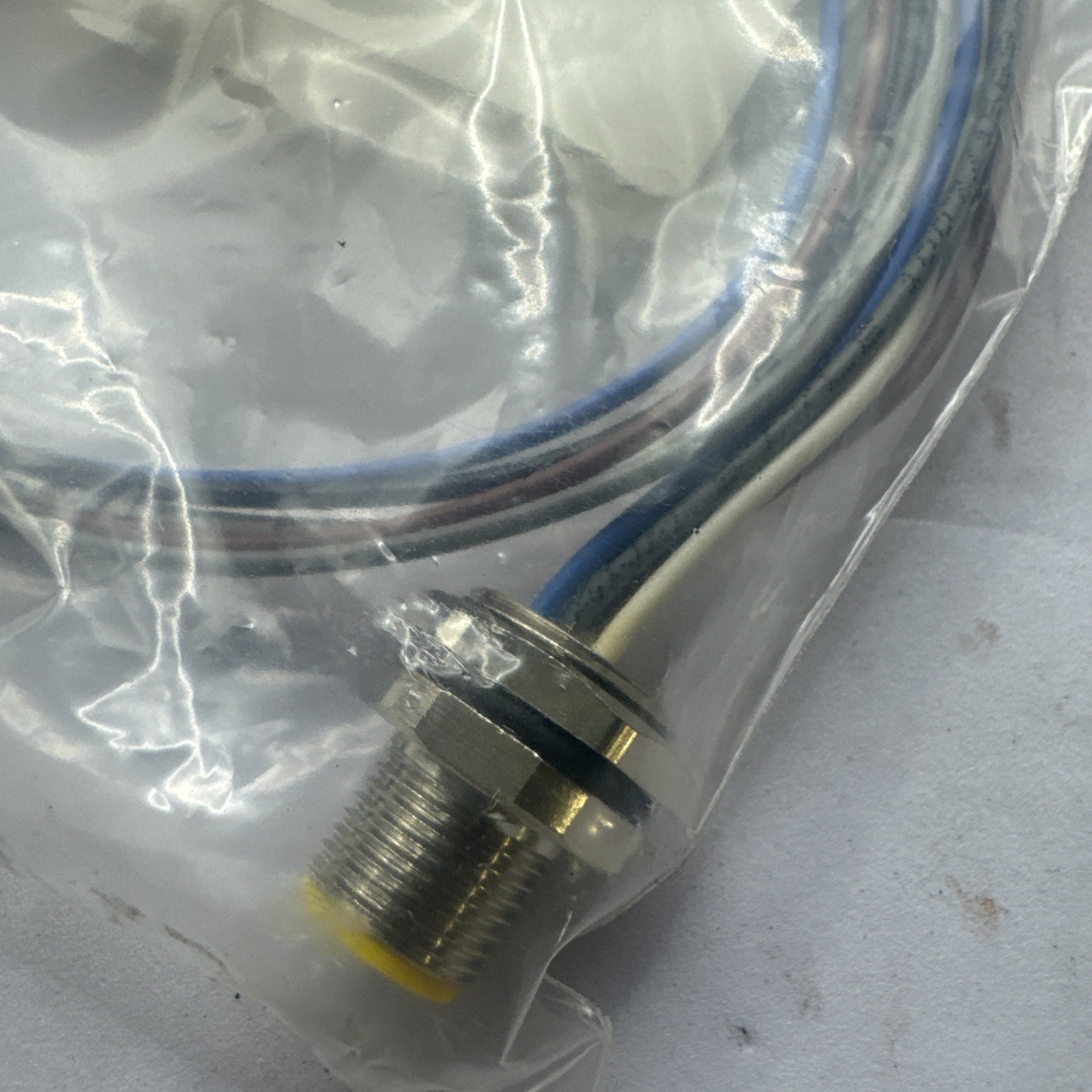 Lot of 5 NOB TURCK FS 4.5-0.5 U1110 M12 5-Pin Male Cordset 0.5M