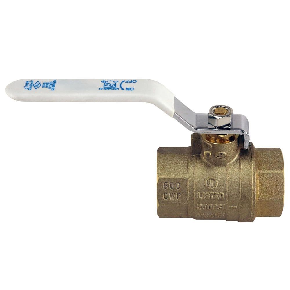 Apollo 1 in. Lead Free Brass FNPT x FNPT Full-Port Ball Valve