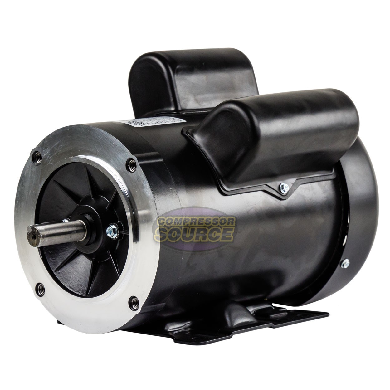 2 HP Electric Motor Single Phase 56H Frame 3450 RPM TEFC 115 / 230V C Face