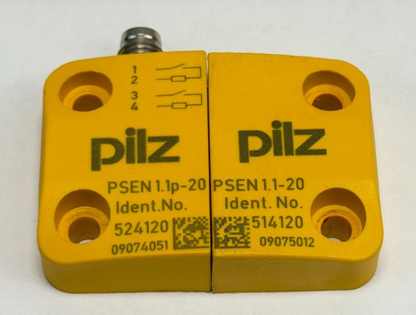 Set Pilz PSEN 1.1p-20 & PSEN 1.1-20 Non Contact Safety Switch, 524120, 514120
