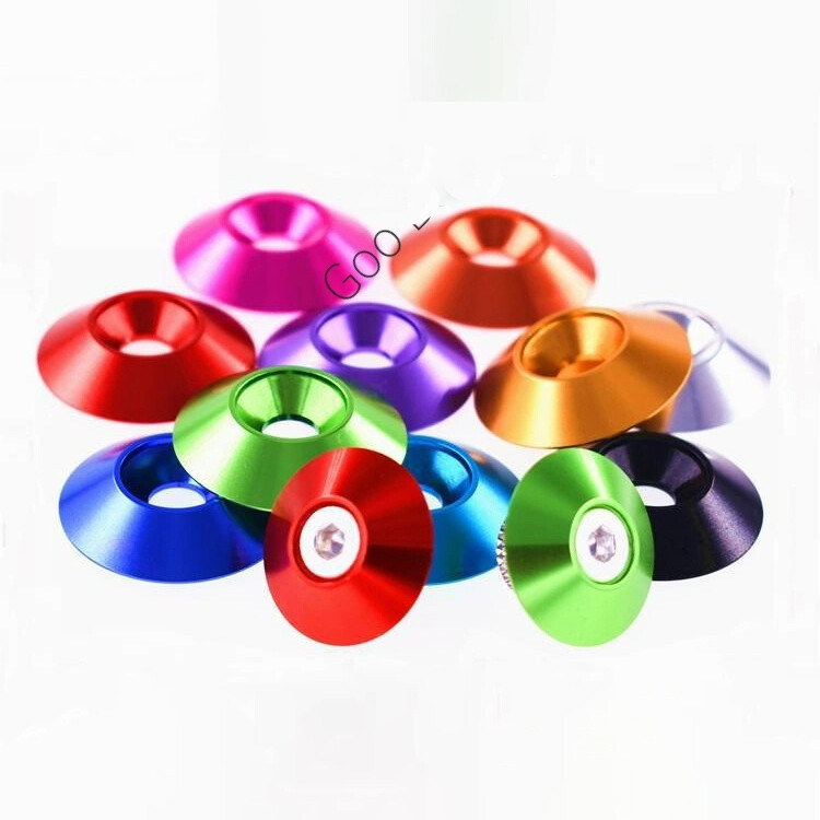 M5 M6 M8 M10 M12 Countersunk Washers Anodized Aluminum Alloy Fairing Fender